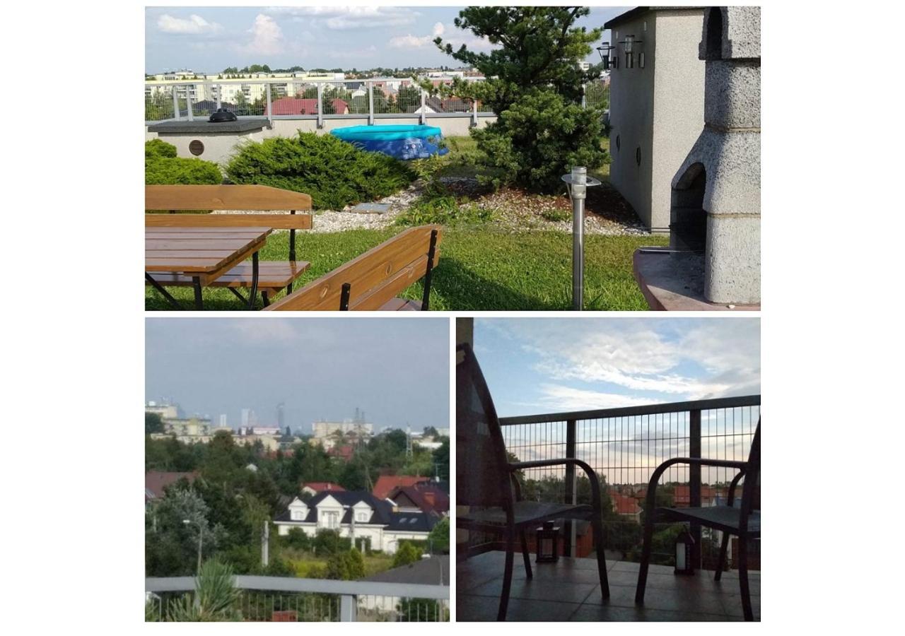 Sunny Penthouse With Roof Gardens Overlooking The Warsaw Palace Of Culture Pruszków Eksteriør billede